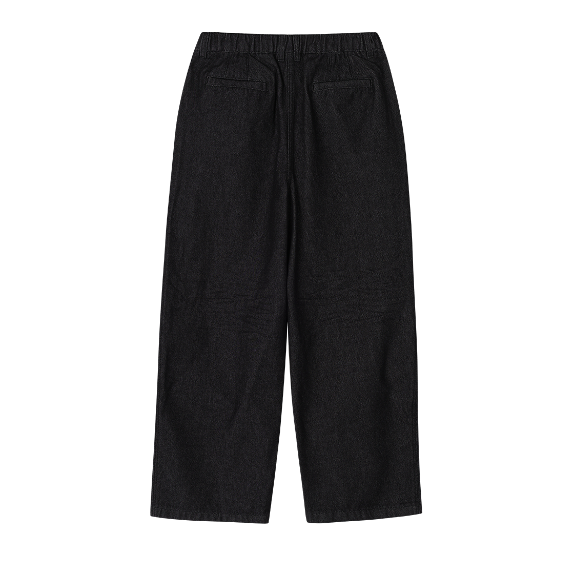 (W) 송지오 컬렉션 바이어스 드레이프 데님 블랙((W) SONGZIO COLLECTION Bias Drape Denim Black) - 2