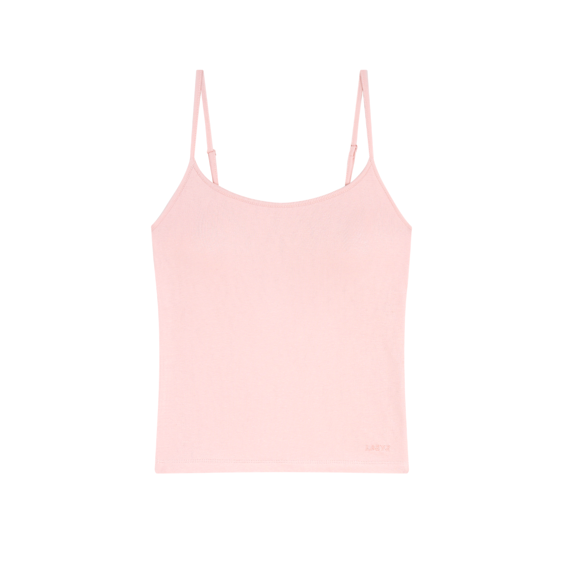 26FWT01-PK-F LAZYZ Creamy Padded Camisole Pink