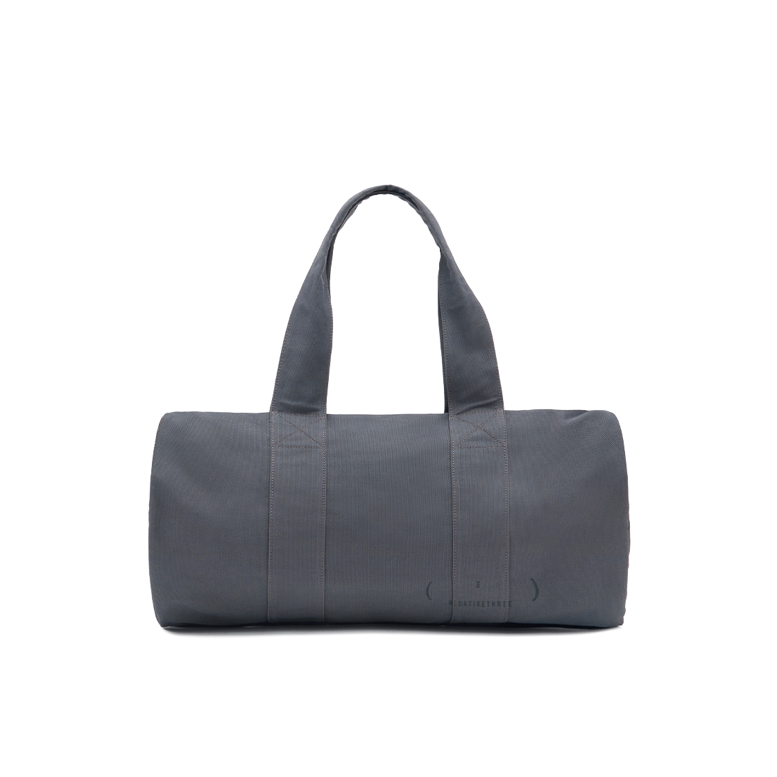 네거티브쓰리 폴디드 보스턴백 워시드 네이비(NEGATIVETHREE Folded Boston Bag Washed Navy) - 3
