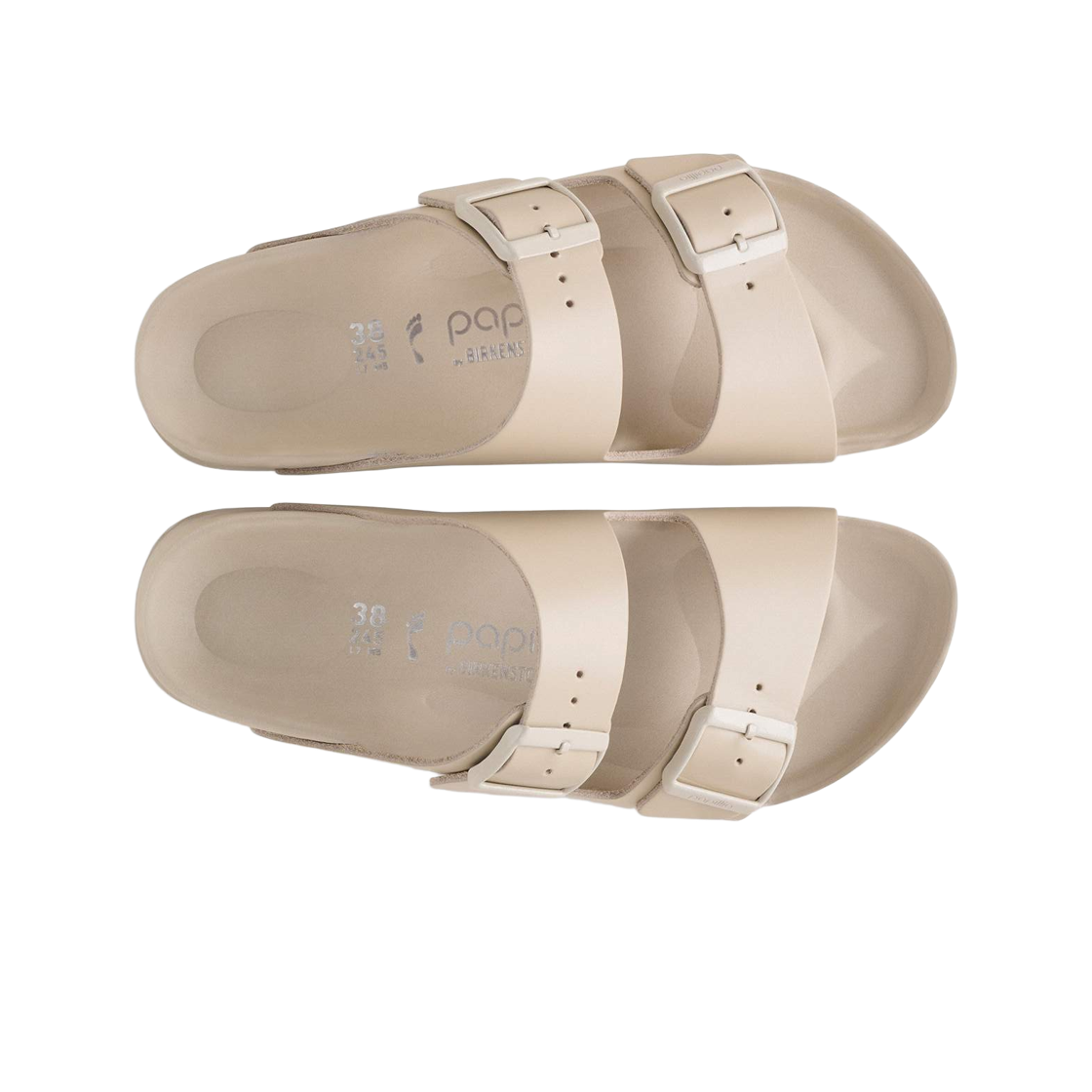 버켄스탁 아리조나 파필리오 플렉스 플랫폼 오이스터 - 내로우(Birkenstock Arizona Papillio Flex Platform Oyster - Narrow) - 2