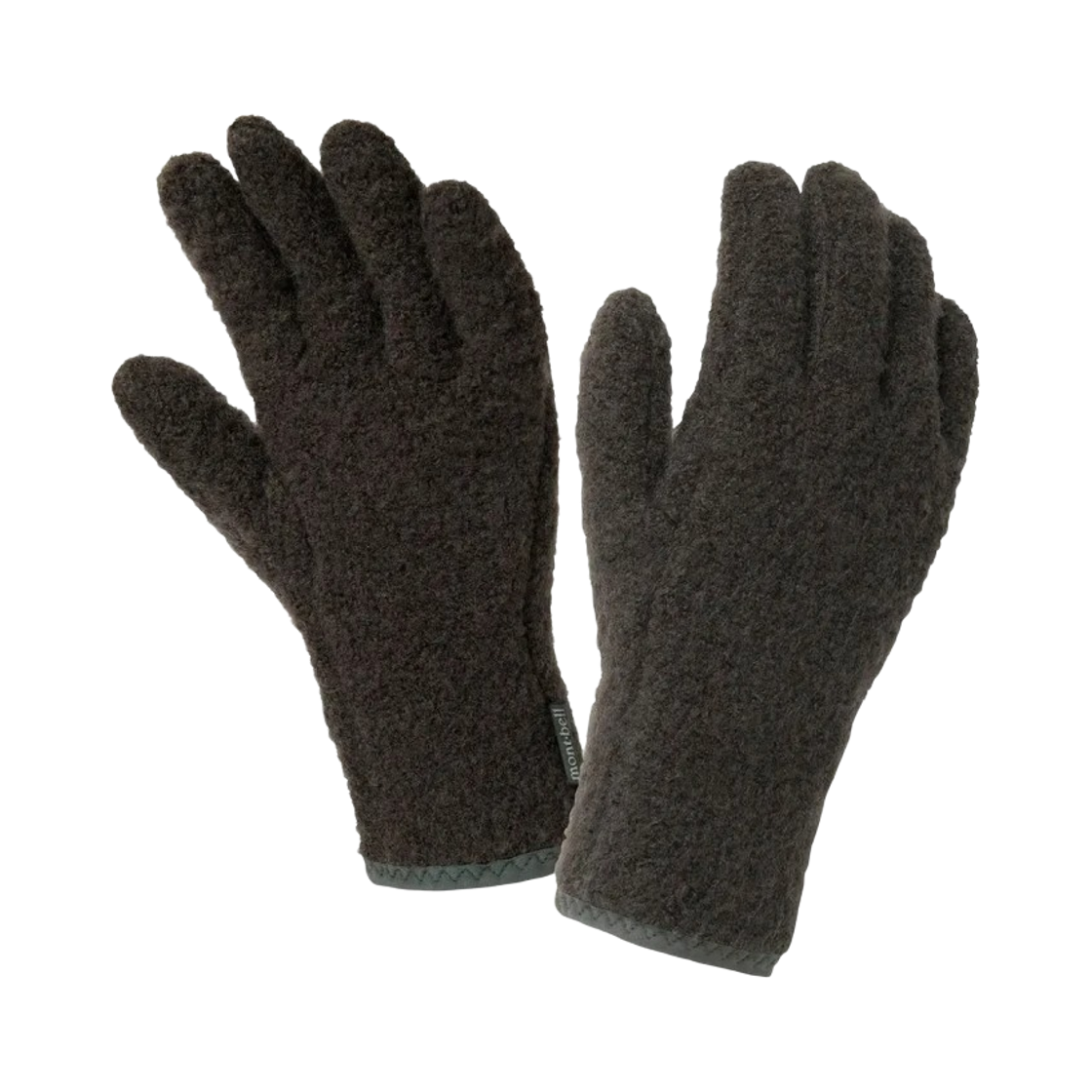 1118854 Montbell Wool Gloves Dark Gray