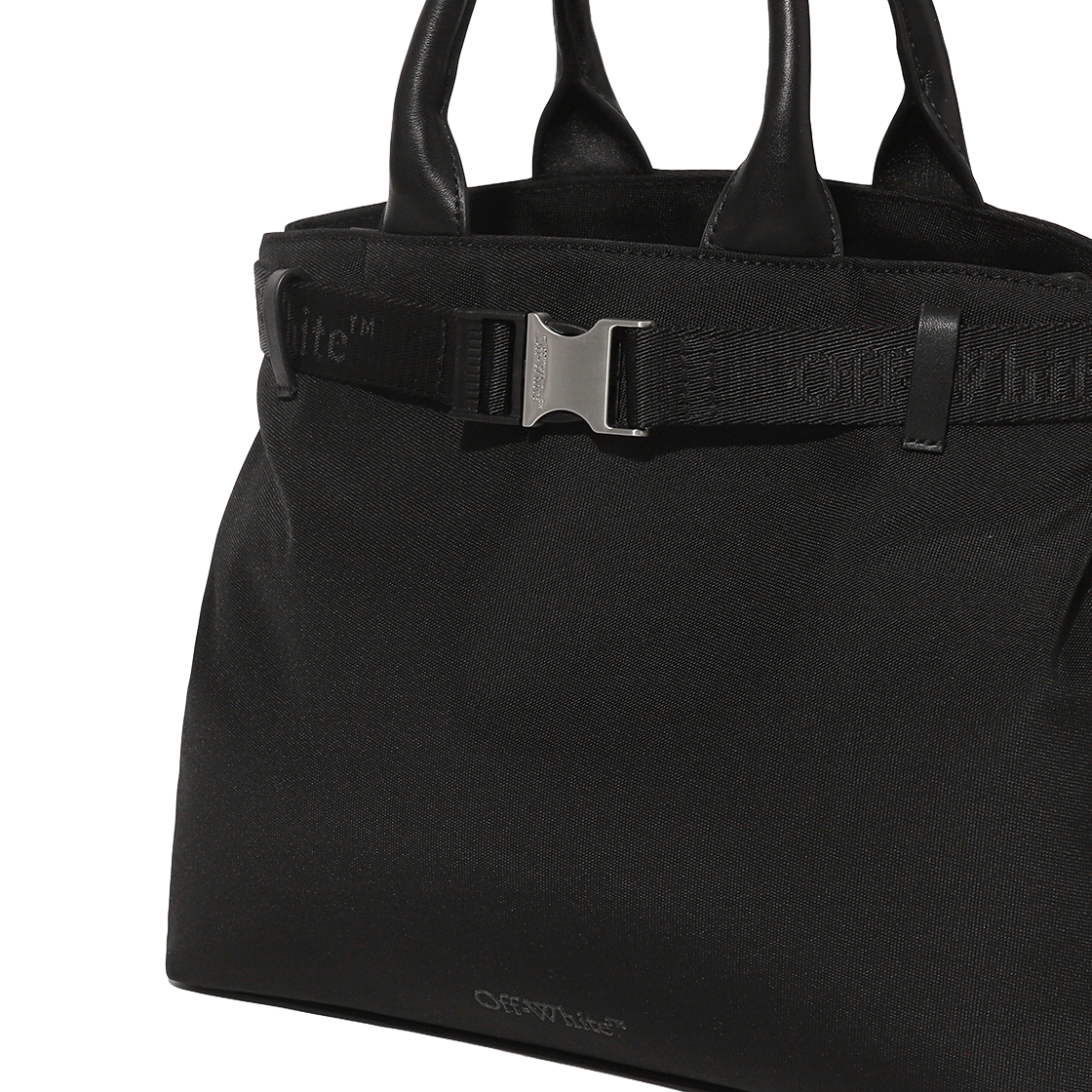 오프화이트 EW 토트 백 S (블랙)(Off-White EW Tote Bag S (Black)) - 4
