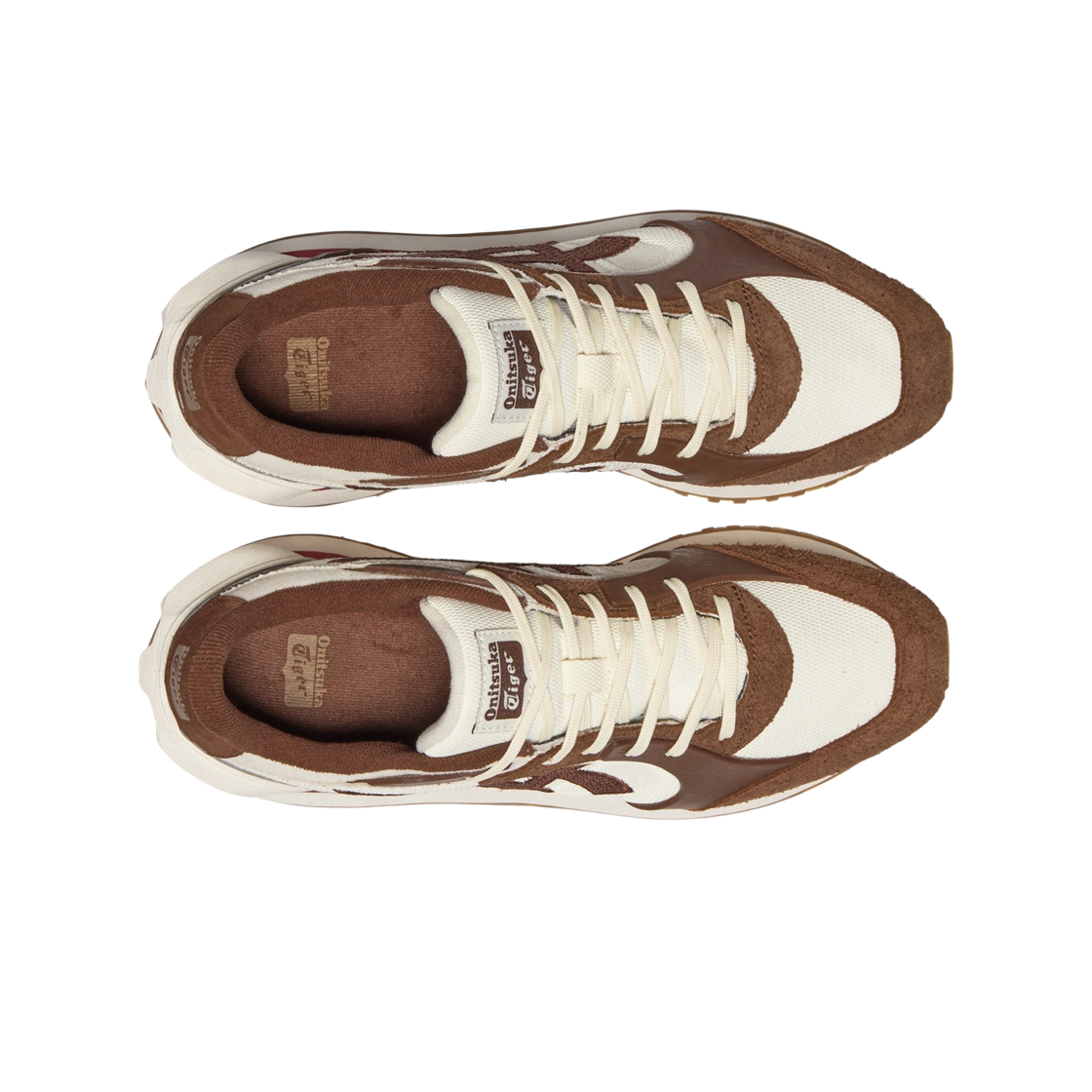오니츠카 타이거 모아지 Co 크림 레디쉬 브라운(Onitsuka Tiger Moage Co Cream Reddish Brown) - 2
