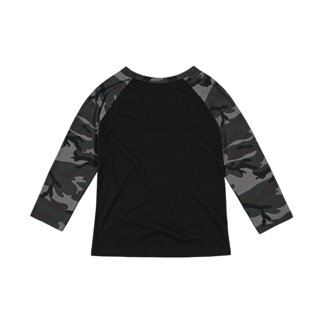 슬릭글로우 빈티지 스컬 래글런 티셔츠 블랙(SLEEKGLOW Vintage Skull Raglan T Shirt Black) - 2