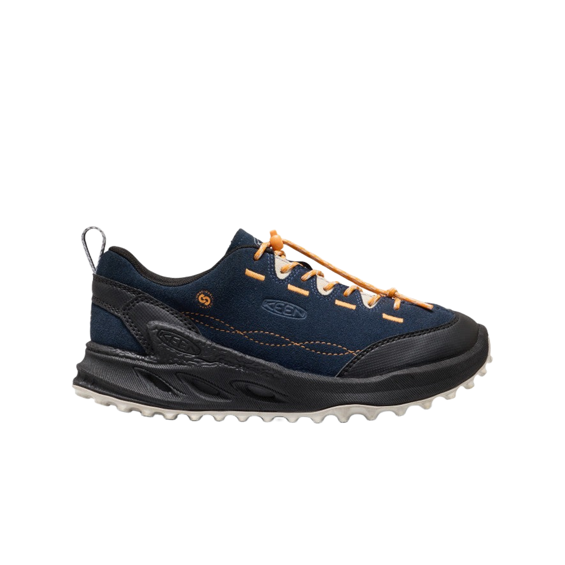 1032735 (Kids) Keen Jasper Zionic Sneakers Naval Academy Flame Orange