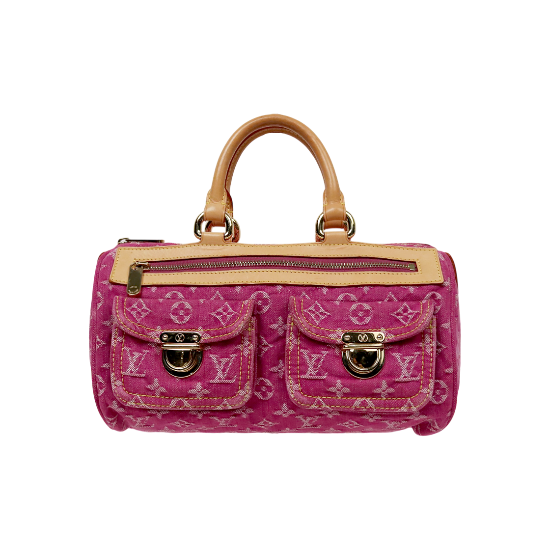 ITN8TL296G9Q Louis Vuitton Pink Denim Neo Speedy