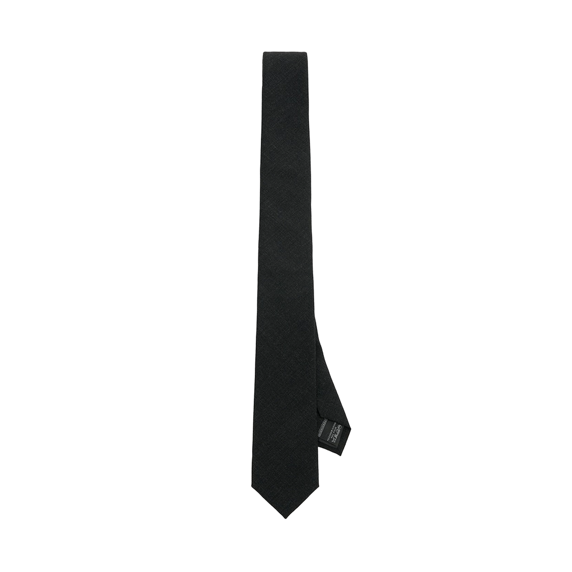TNNE6F100BK TNGT Wool Blend Comfort Slim Tie Black