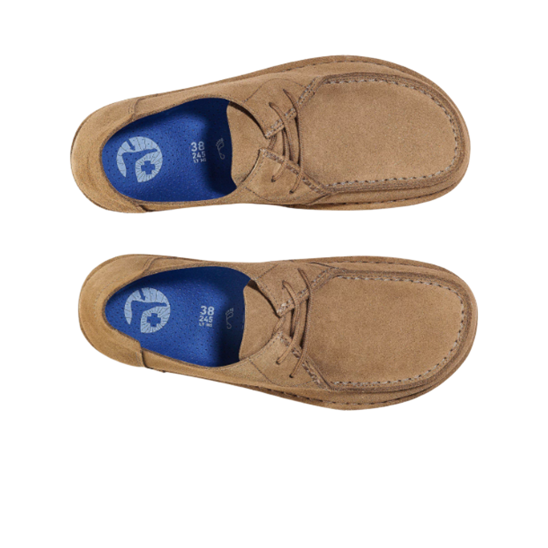 버켄스탁 우티 레이스 스웨이드 레더 솔리드 그레이 토프 - 레귤러(Birkenstock Utti Lace Suede Leather Solid Grey Taupe - Regular) - 2