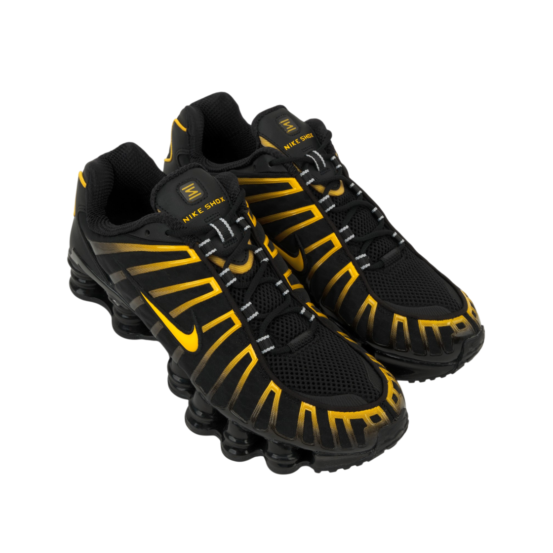 나이키 샥스 TL 블랙 유니버시티 골드(Nike Shox TL Black University Gold) - 4