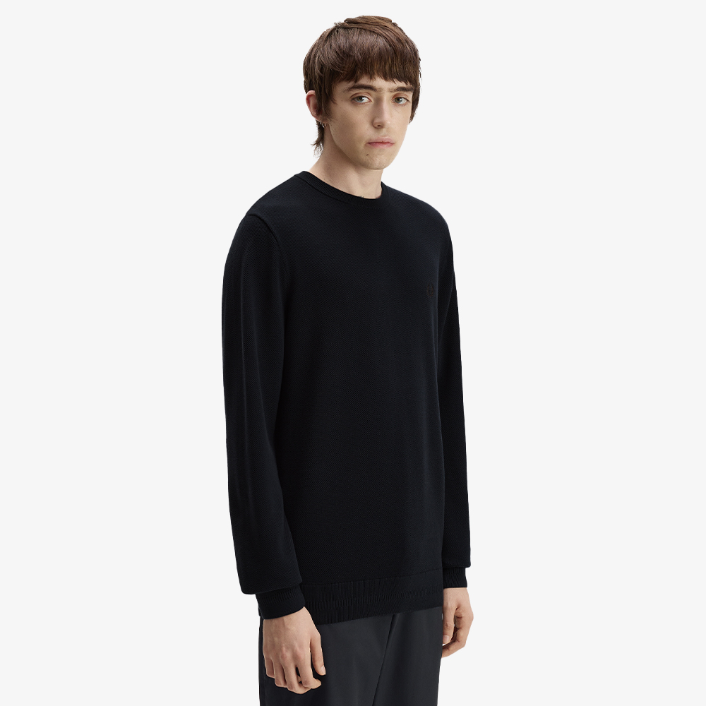 프레드페리 피케 스티치 니트 네이비(Fred Perry Pique Stitch Knit Navy) - 4
