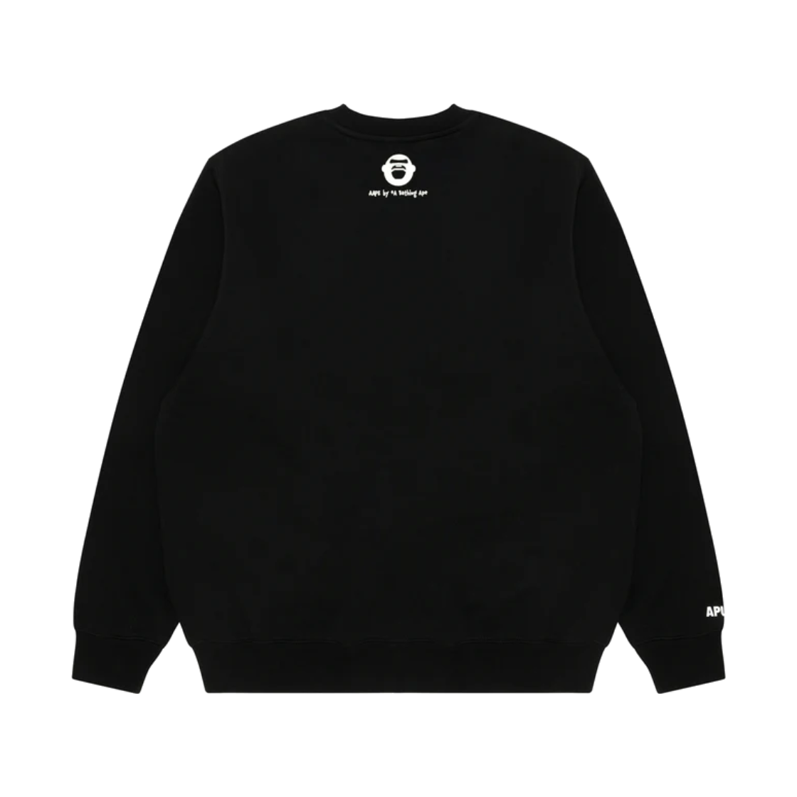 에이프 에이퍼 알도 로고 스웨터 블랙 - 26FW(AAPE Aaper Aldo Logo Sweater Black - 26FW) - 2