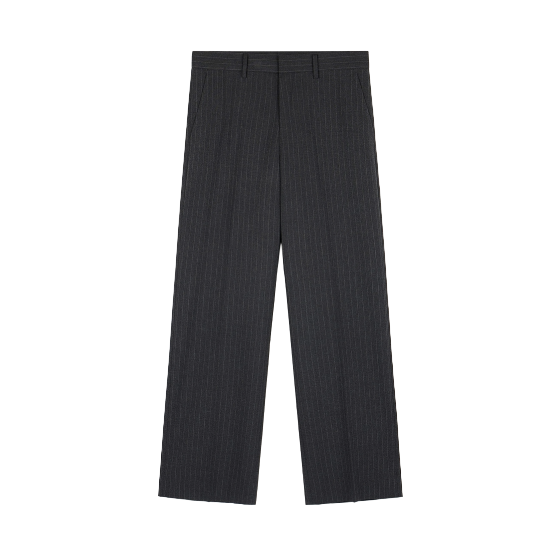 TNPA6F108CG TNGT Wide Fit Pin Stripe Pants Dark Grey