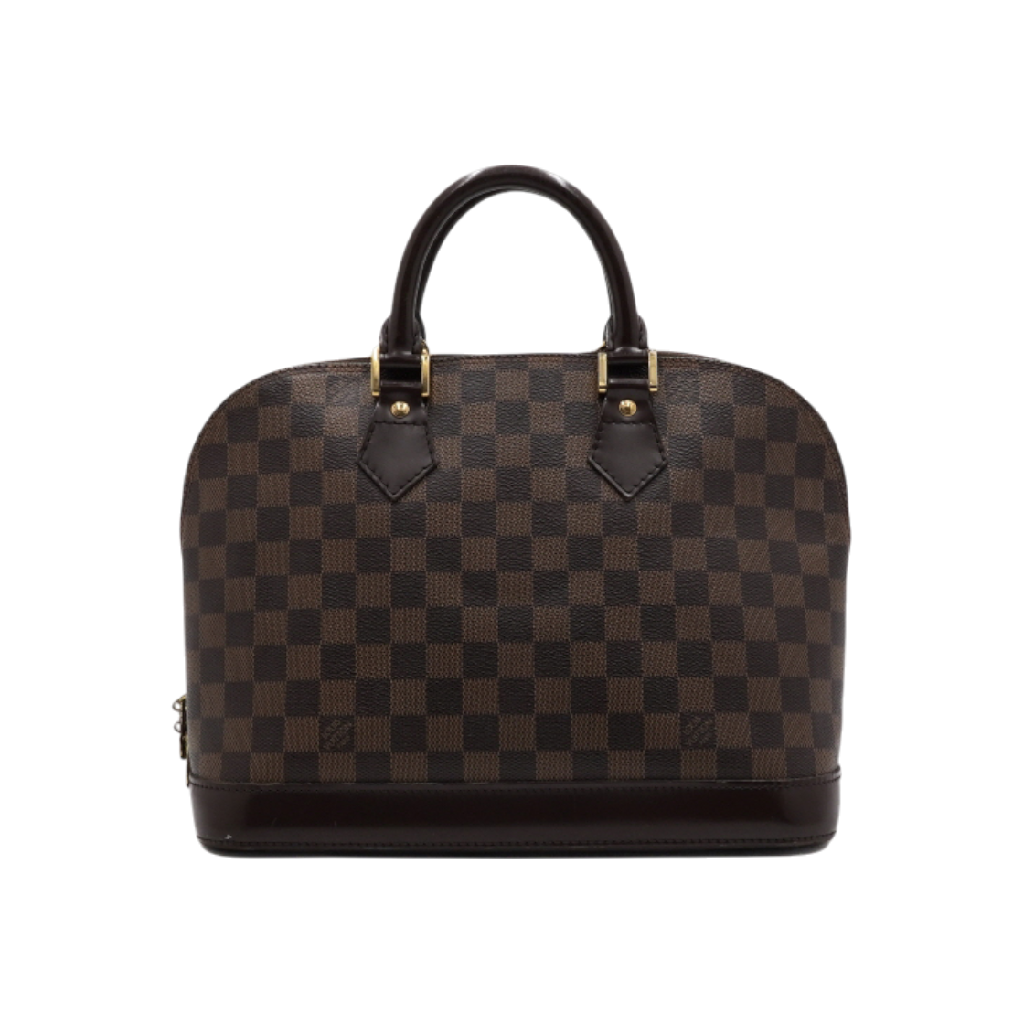 IT4AF2UPKMER Louis Vuitton Damier Ebene Alma PM Tote Bag