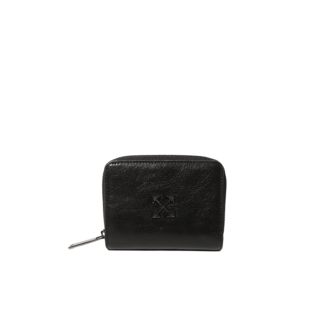 오프화이트 애로우 집 월렛 (블랙)(Off-White Arrow Zip Wallet (Black)) - 1