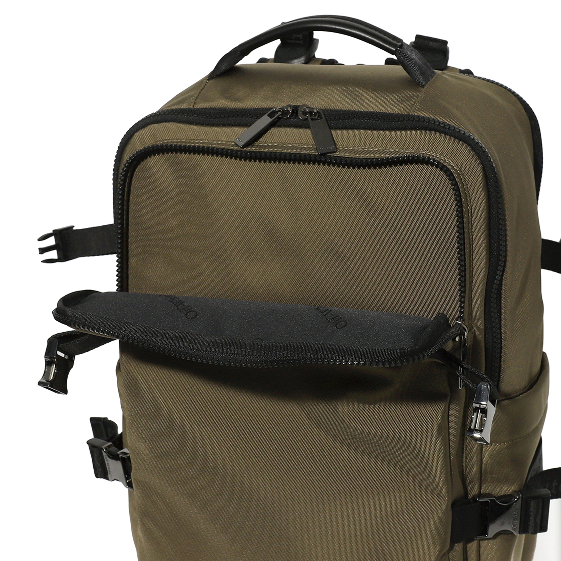 오프화이트 빅 포켓 백팩 (카키)(Off-White Big Pocket Backpack (Khaki)) - 5