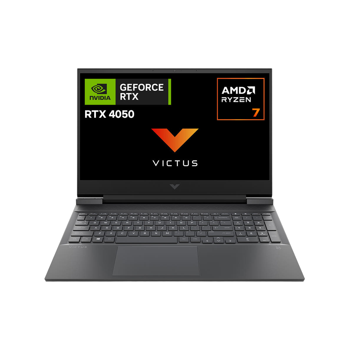 HP 빅터스 게이밍 노트북 R7 8GB 512GB RTX 4050 WIN11 작업용 포토샵 영상편집 디자인(HP Victus Gaming Laptop R7 8GB 512GB RTX 4050 WIN11 for work, Photoshop, video editing, design) - 1