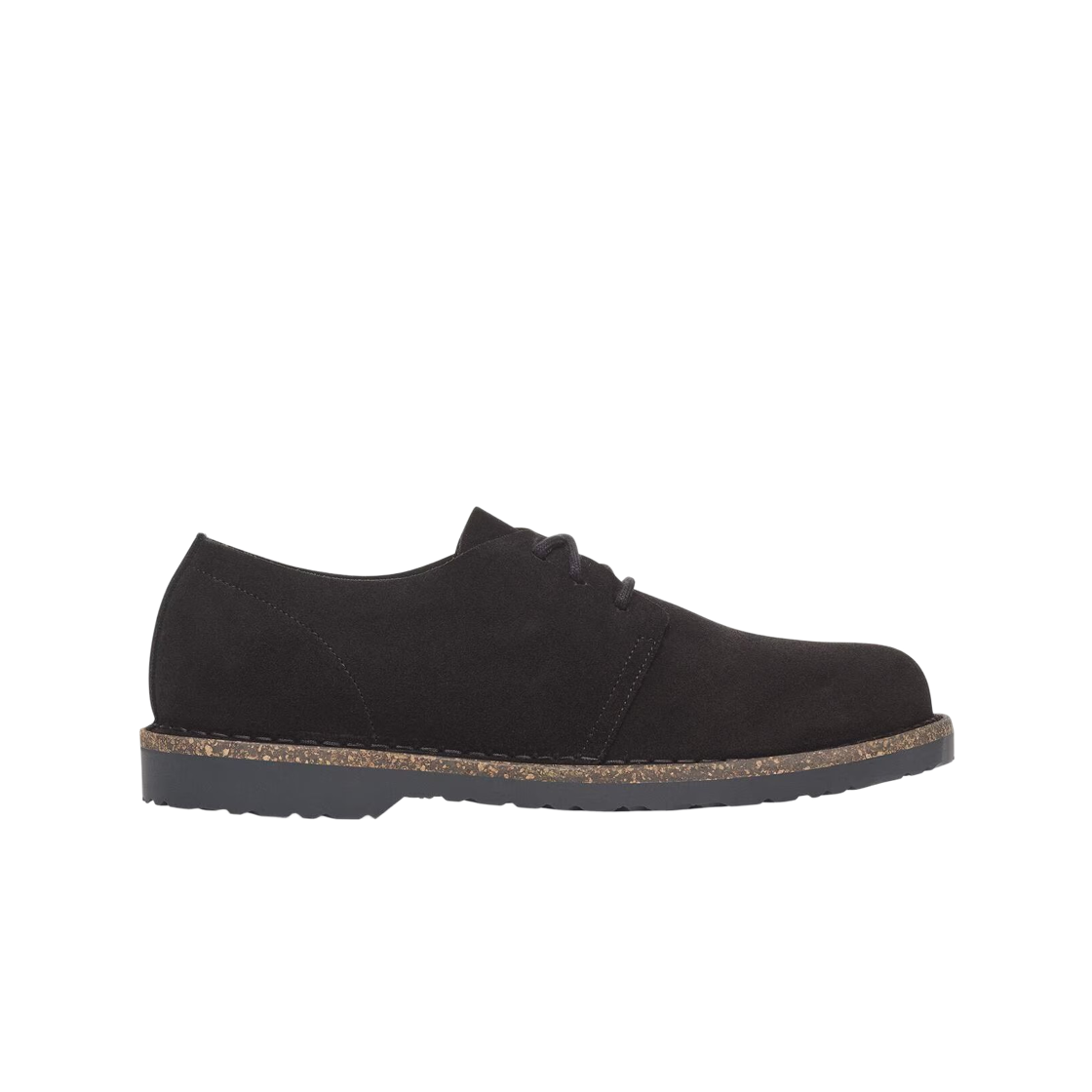 1029678 Birkenstock Uppsala Low Suede Leather Black - Narrow