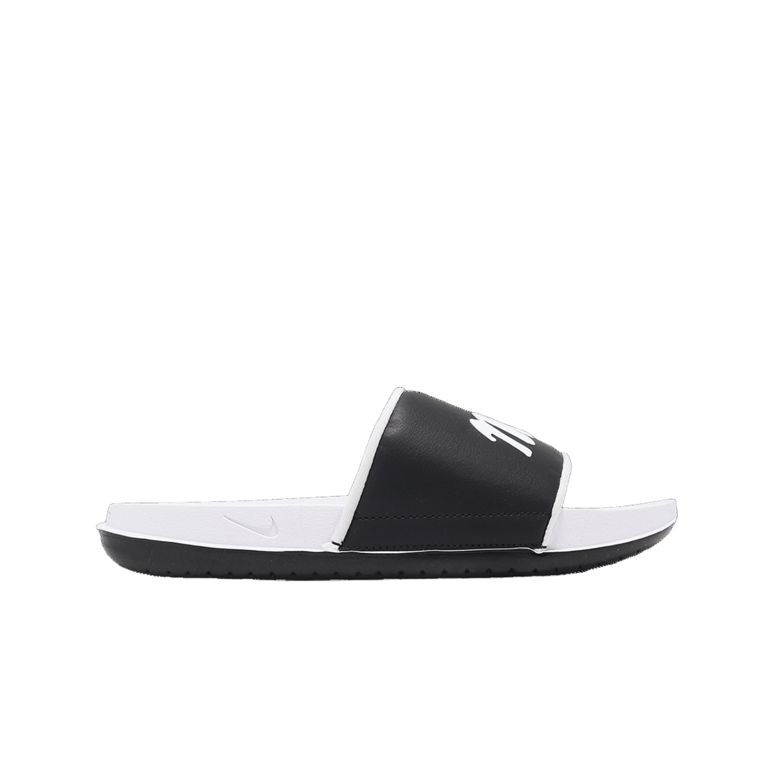 FQ7646-100 (W) Nike Offcourt Slides White Black