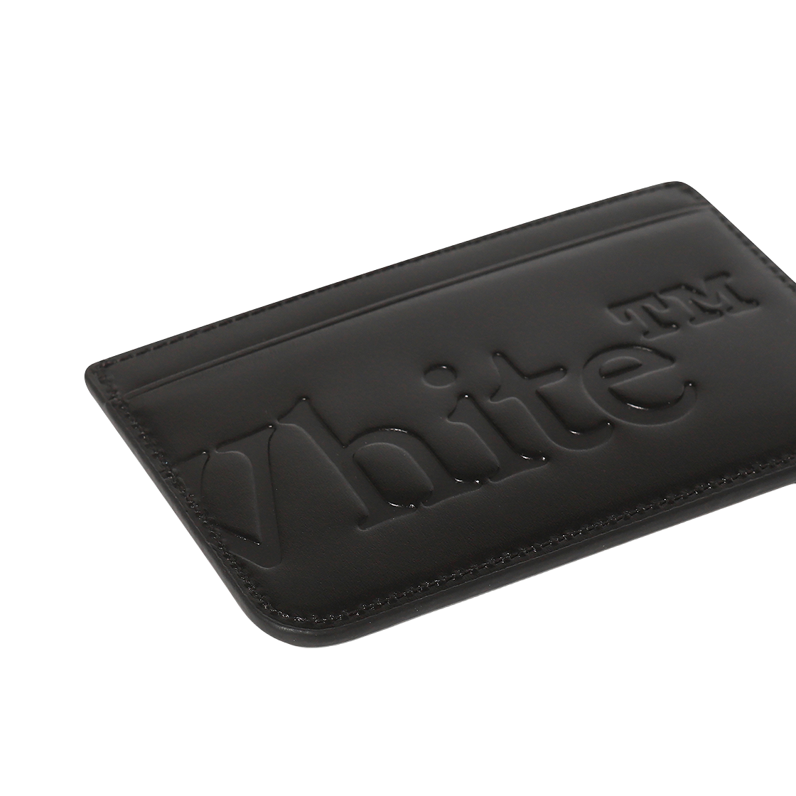 오프화이트 로고 카드 홀더 (블랙)(Off-White Logo Card Holder (Black)) - 3
