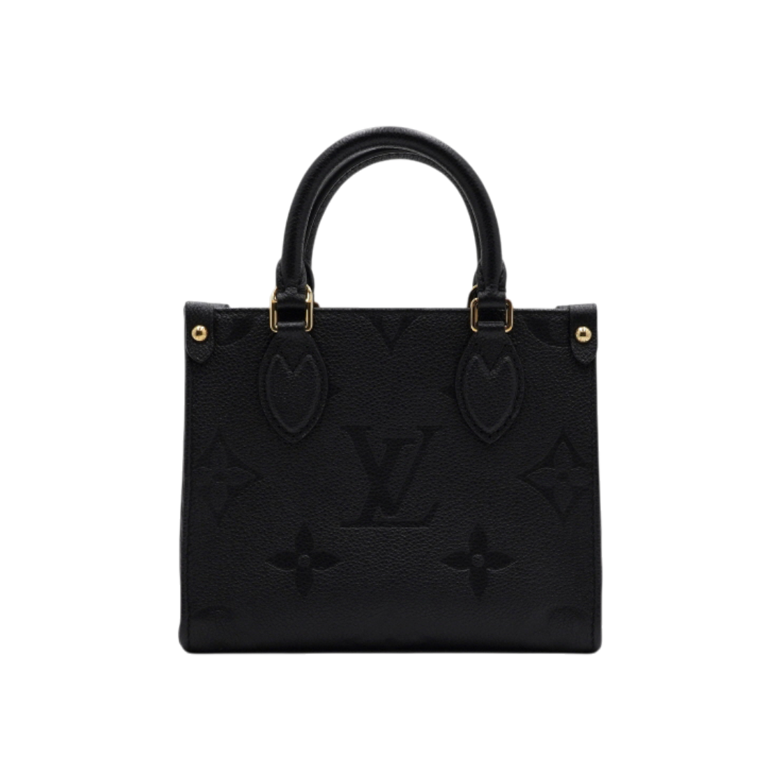 ITA5WWJAOGLO Louis Vuitton Monogram Empreinte Onthego BB Black Tote Bag