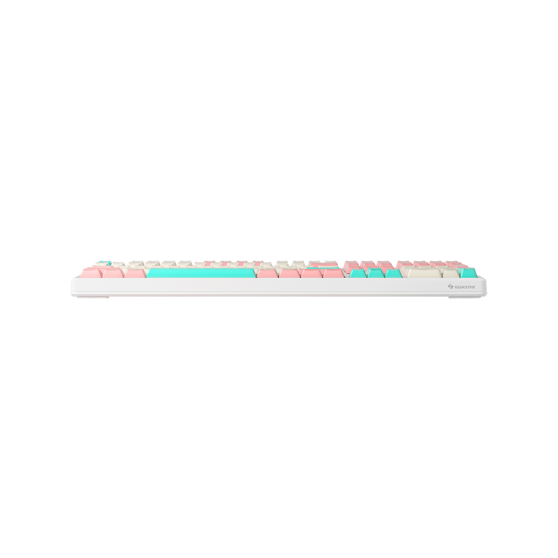 긱스타 GKG108ADE 유무선 사무용 게이밍 기계식 풀배열 키보드, HMX 소다축 (5 color)(Geekstar GKG108ADE Wired & Wireless Full-Sized Mechanical Office & Gaming Keyboard (5 Colors)) - 3
