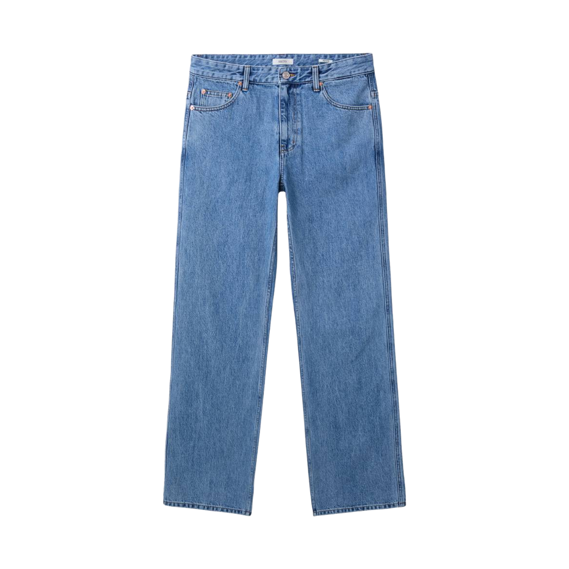 RM26WDPT001BL Recto Straight Denim Pants Light Blue