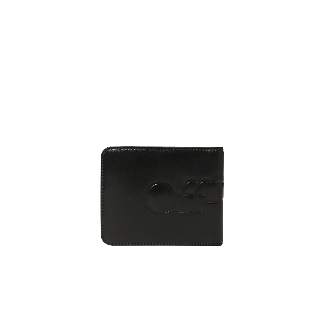 오프화이트 로고 하프 월렛 (블랙)(Off-White Logo Half Wallet (Black)) - 2