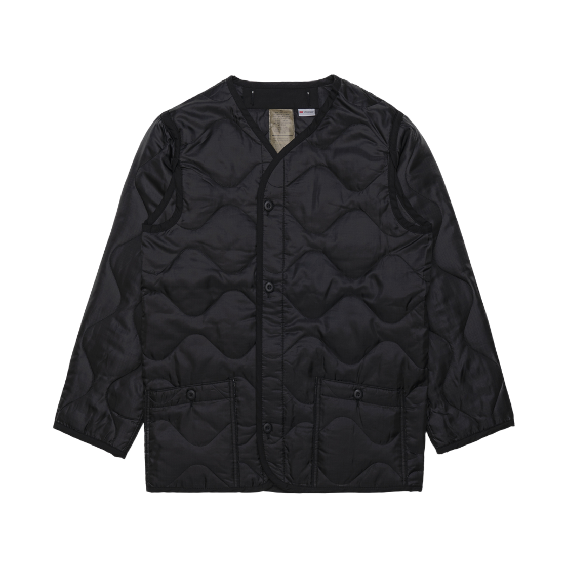 50909BK Houston Japan M-65 Jacket Thinsulate Liner Black 50909