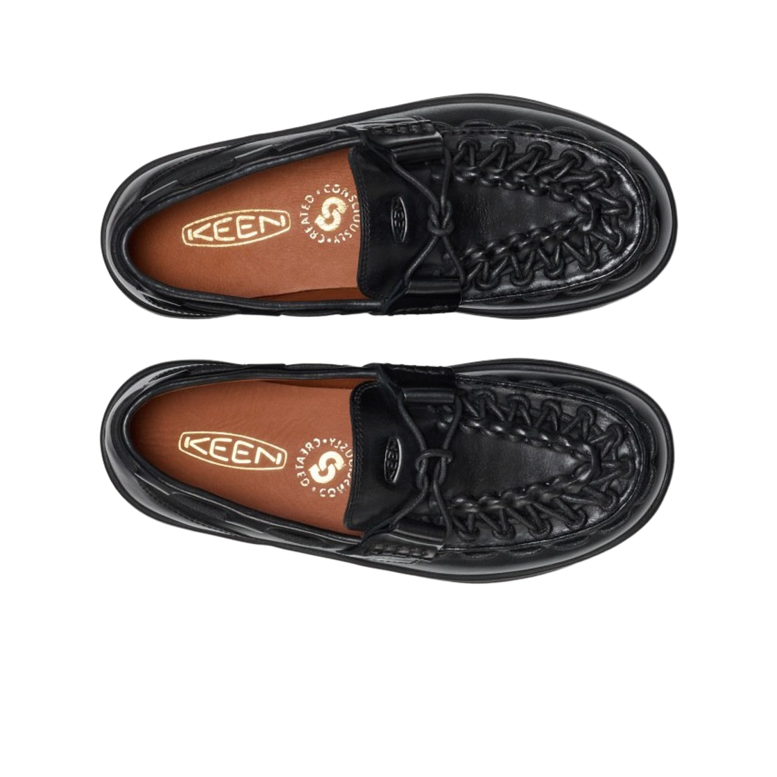 (W) 킨 유니크 로퍼 녹터널 블랙((W) Keen Unique Loafer Nocturnal Black) - 2