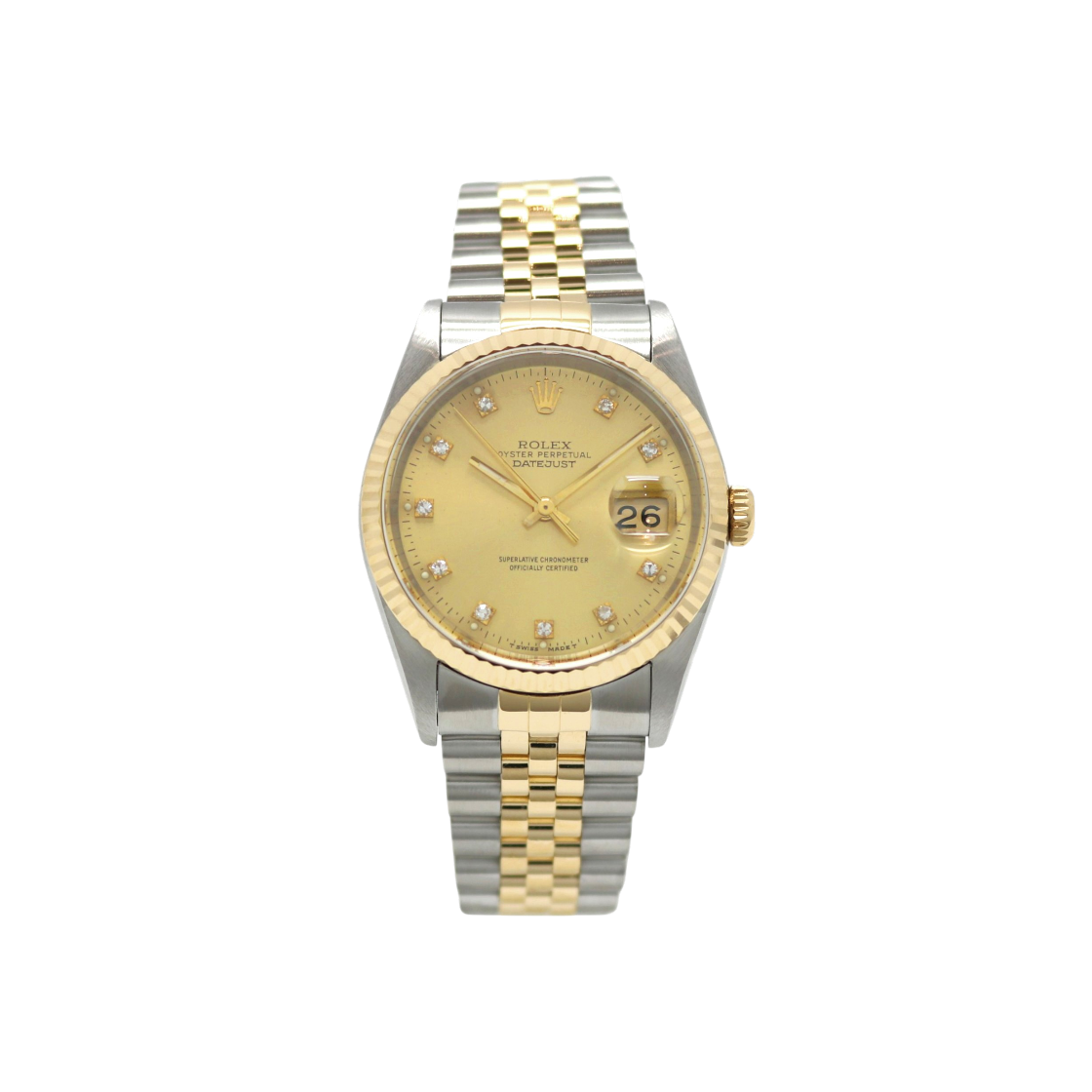ITJ3LGT59RBB Rolex Datejust Two Tone 10P