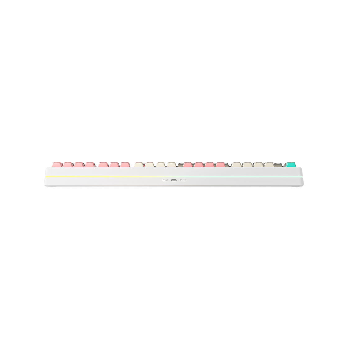 긱스타 GKG108ADE 유무선 사무용 게이밍 기계식 풀배열 키보드, HMX 소다축 (5 color)(Geekstar GKG108ADE Wired & Wireless Full-Sized Mechanical Office & Gaming Keyboard (5 Colors)) - 4