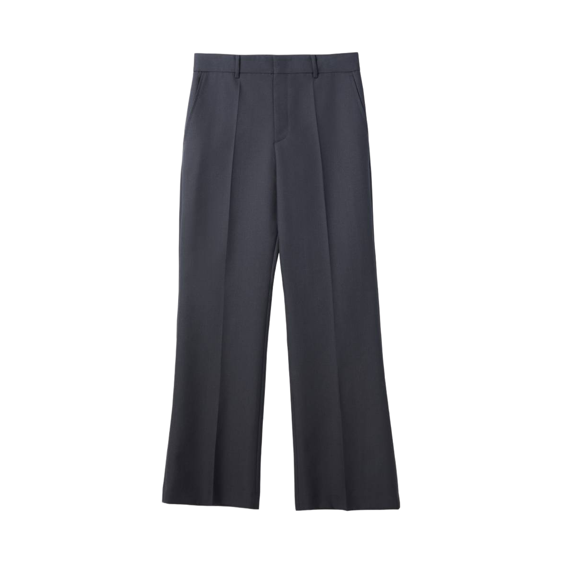 RM26WWPT004GR Recto Wool Flared Suit Pants Charcoal Grey
