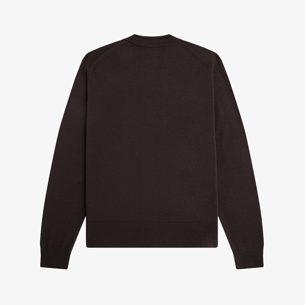 프레드페리 클래식 가디건 리치브라운(Fred Perry Classic Cardigan Rich Brown) - 6