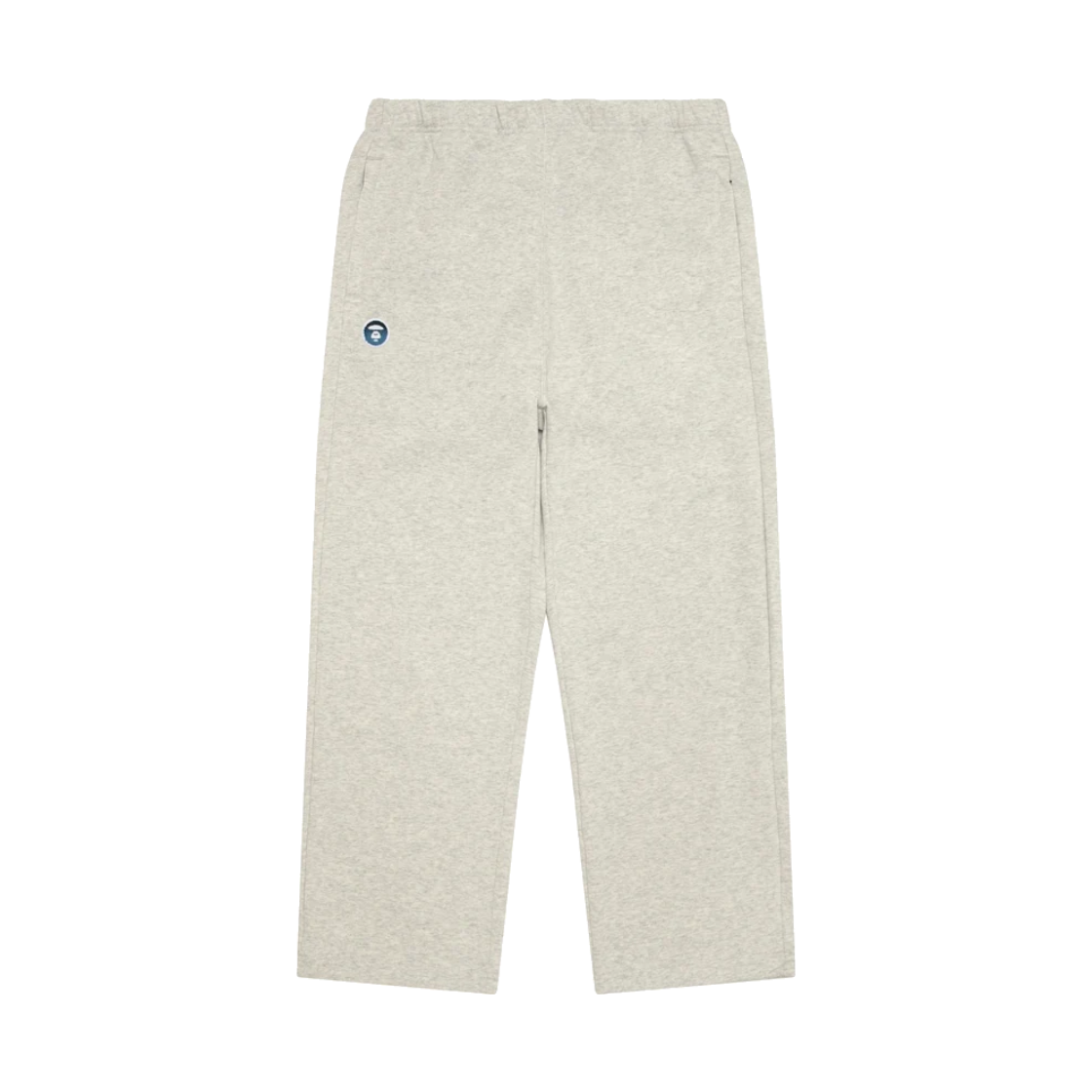 에이프 나우 문페이스 스웻팬츠 헤더 화이트 - 26FW(AAPE Now Moonface Sweatpants Heather White - 26FW)