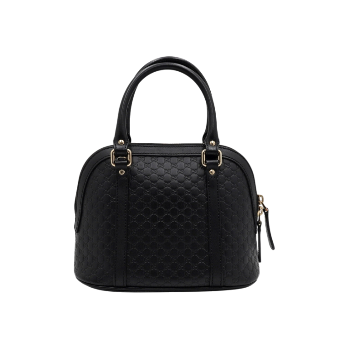 ITTTH8AH5G3F Gucci Black GG Micro Shima Mini Dome Tote Bag