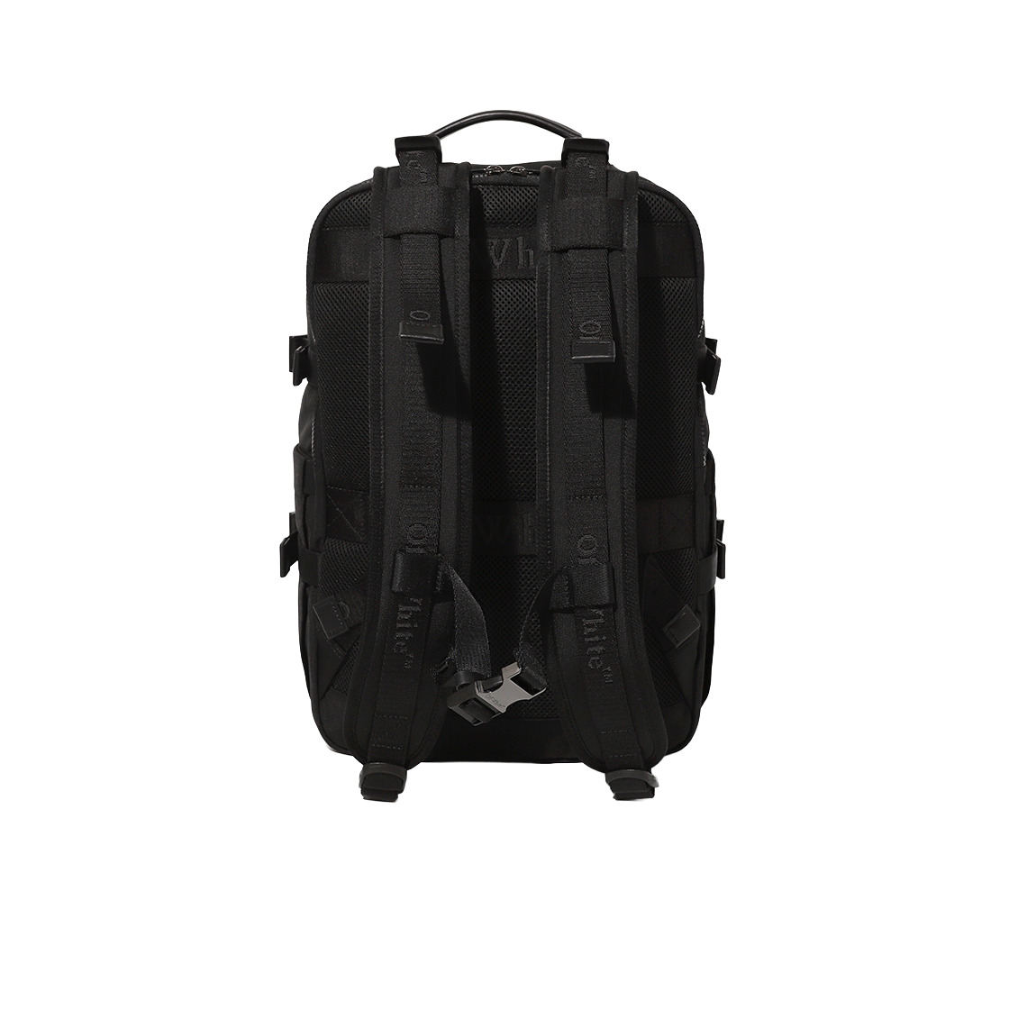오프화이트 빅 포켓 백팩 (블랙)(Off-White Big Pocket Backpack (Black)) - 3