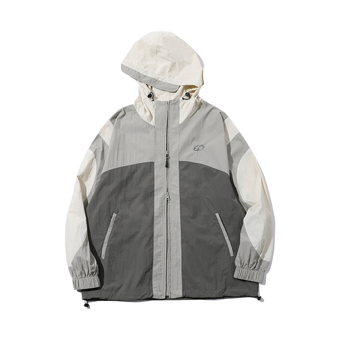 C23SC02 CPGN STUDIO Cracking Hood Windbreaker Grey