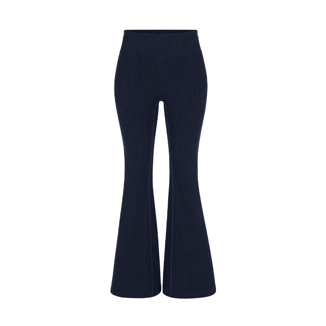에이치덱스 에센셜 리브드 부츠컷 레깅스 네이비(HDEX Essential Ribbed Bootcut Leggings Navy) - 1