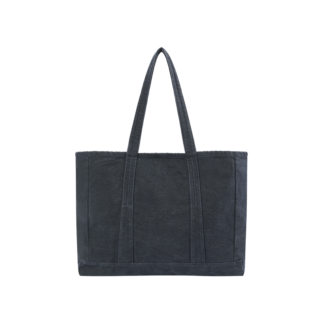 폴리테루 휴먼인덱스 다이드 쇼퍼백 네이비(Polyteru Human Index Dyed Shopper Bag Navy) - 2