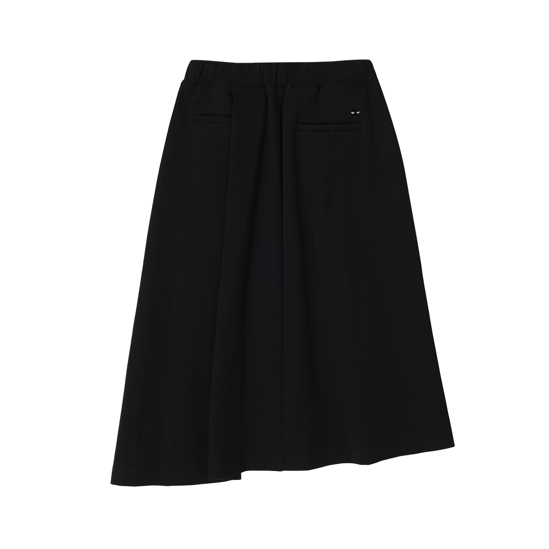 (W) 송지오 지제로 팬서 어시메트릭 스커트 블랙((W) SONGZIO ZZERO Panther Asymmetric Skirt Black) - 2
