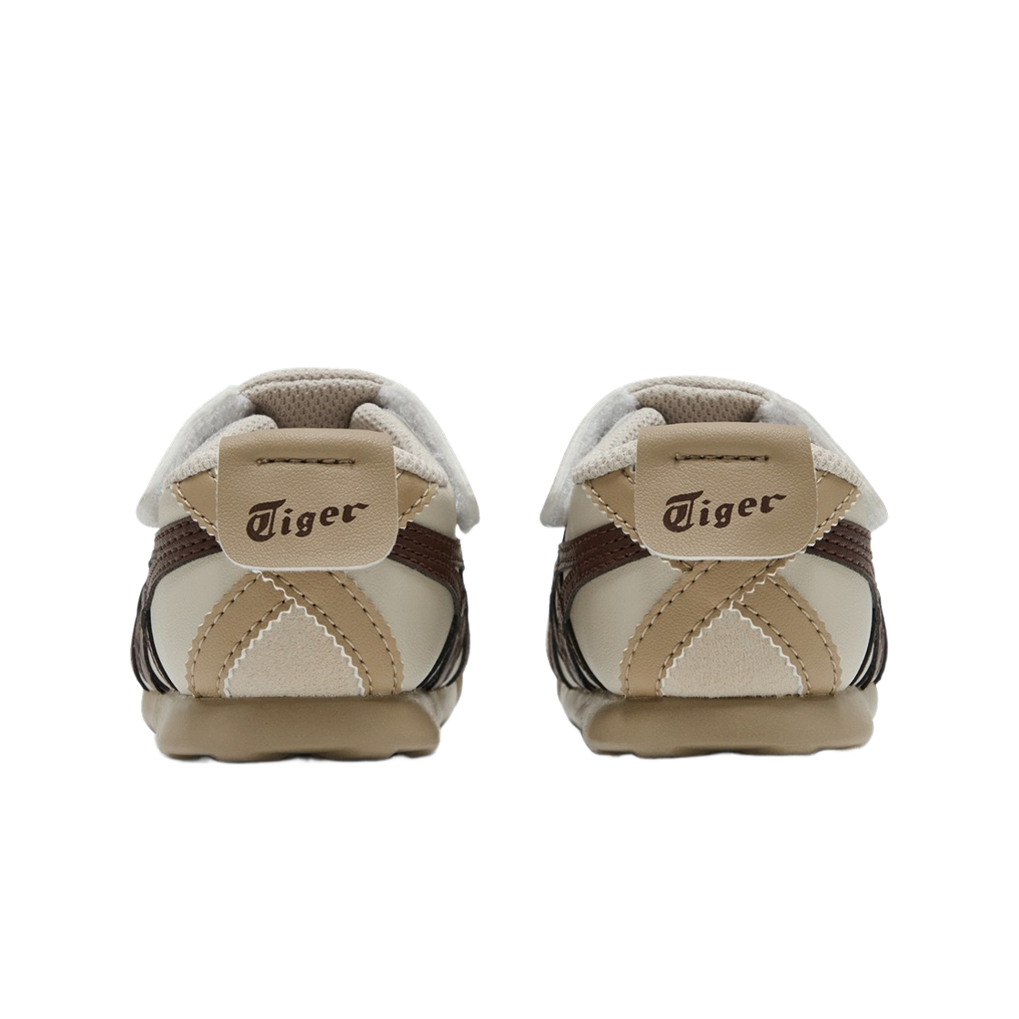 (키즈) 오니츠카 타이거 멕시코 66 퍼티 다크 브라운((Kids) Onitsuka Tiger Mexico 66 Putty Dark Brown) - 3