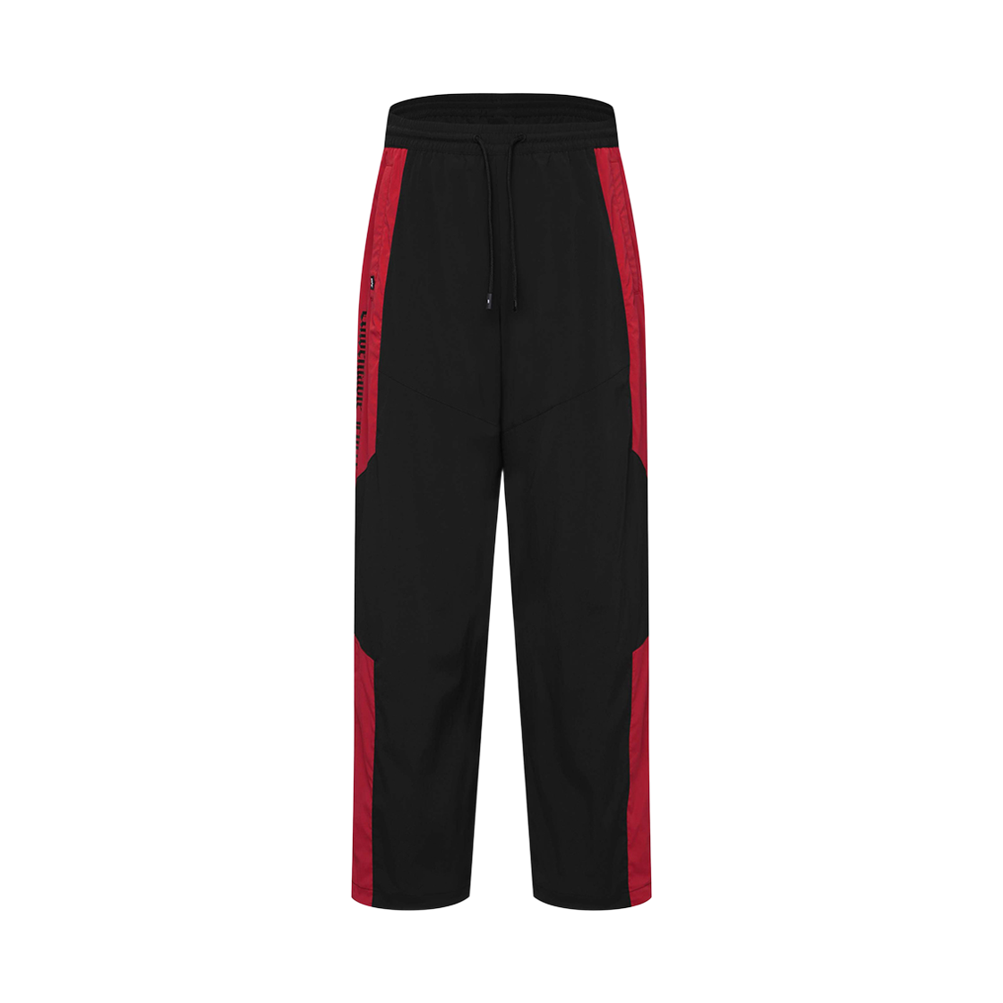 U4TPX3101RE UFC SPORT Gothic Color Block Oversized Fit Pants Red