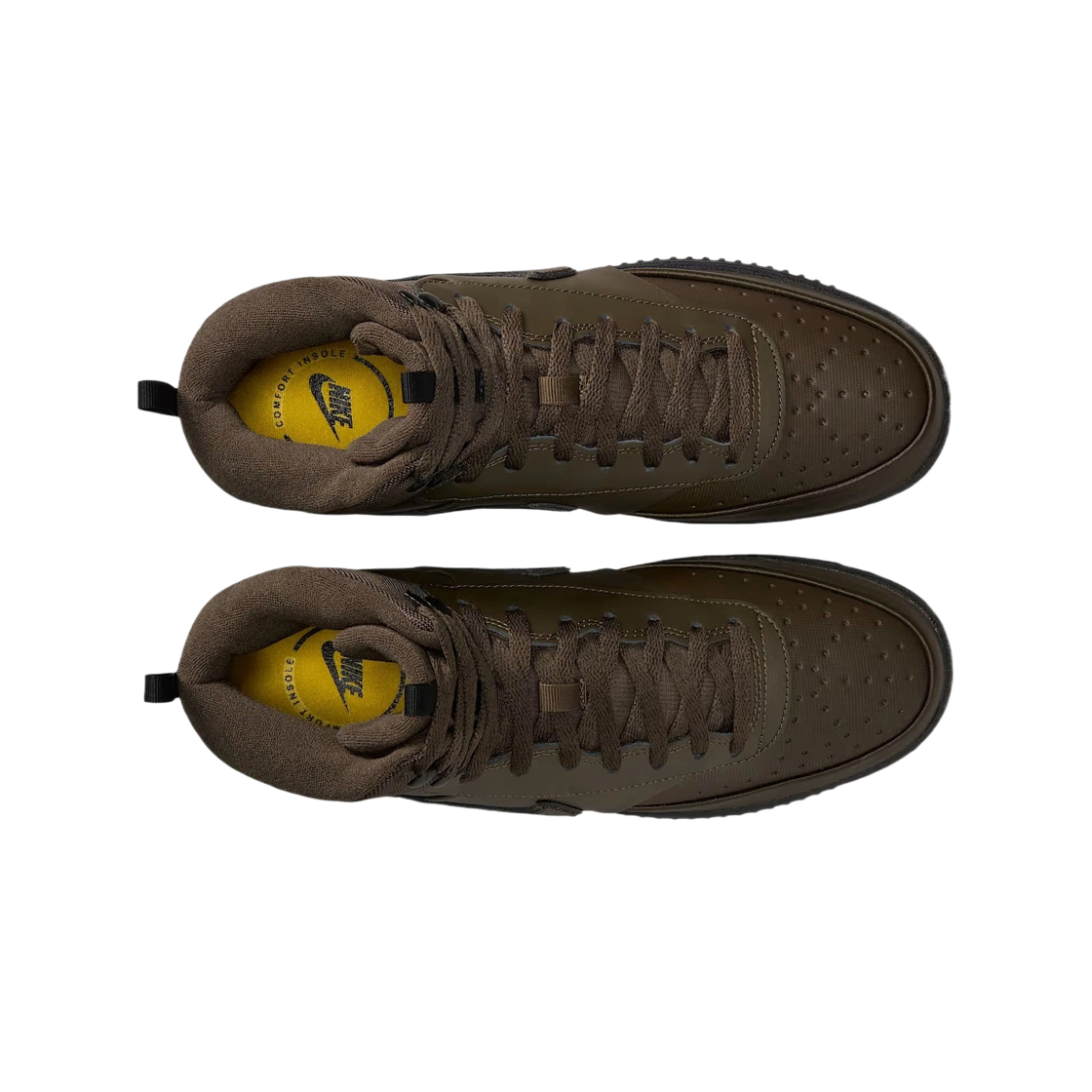 나이키 코트 비전 미드 다크 헤이즐 블랙(Nike Court Vision Mid Dark Hazel Black) - 2