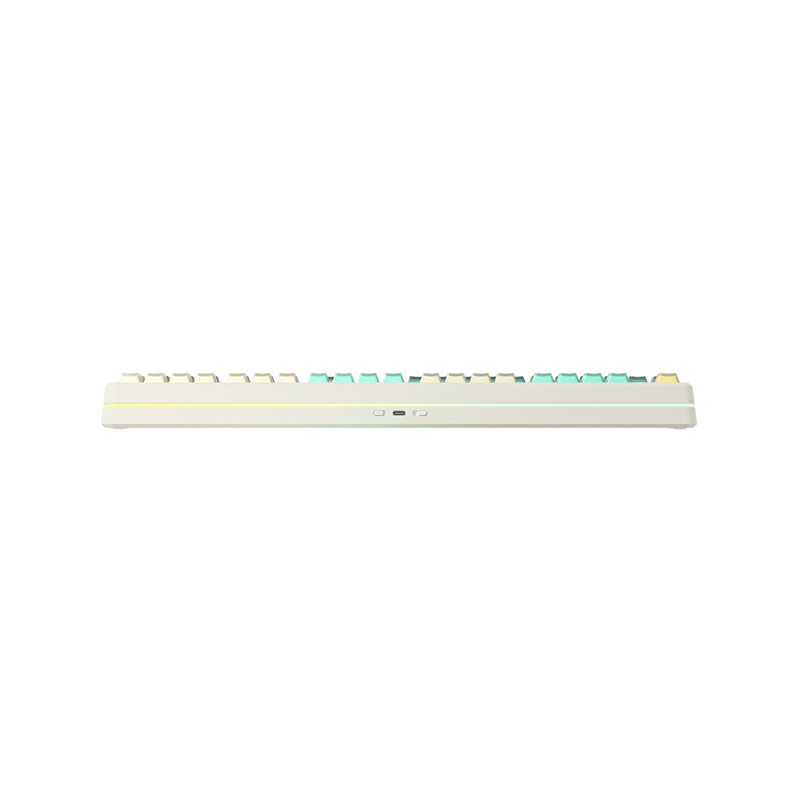 긱스타 GKG108ADE 유무선 사무용 게이밍 기계식 풀배열 키보드, HMX 저소음 몽글축 (5 color)(Geekstar GKG108ADE Wired & Wireless Full-Sized Mechanical Office & Gaming Keyboard (5 Colors)) - 4