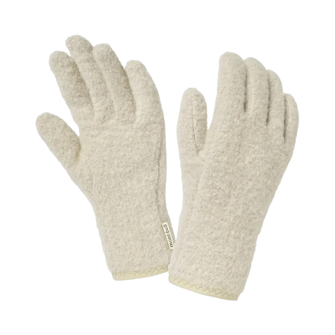 1118854 Montbell Wool Gloves Ivory