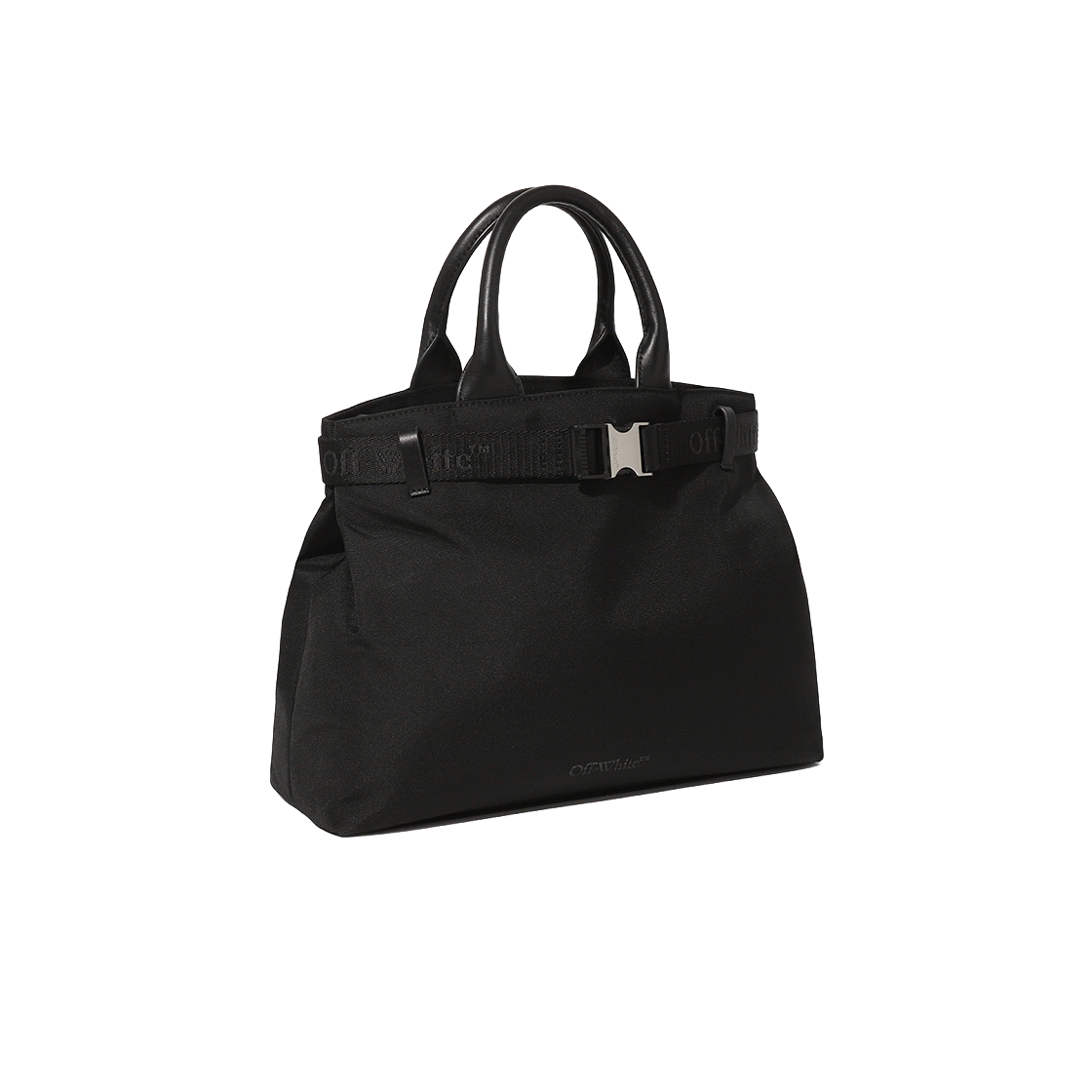 오프화이트 EW 토트 백 S (블랙)(Off-White EW Tote Bag S (Black)) - 3