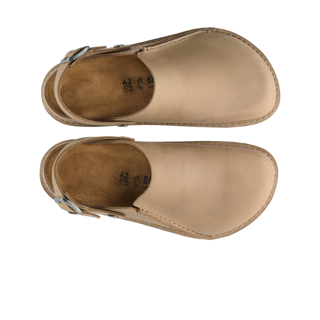 버켄스탁 루트리 프리미엄 와이더 스트랩 타바코 브라운 - 내로우(Birkenstock Lutry Premium Wider Strap Tobacco Brown - Narrow) - 2