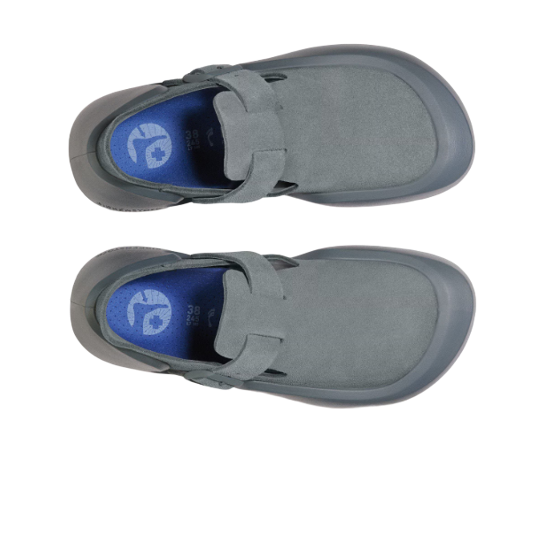 버켄스탁 레이캬비크 누벅 레더 바살트 그레이 - 레귤러(Birkenstock Reykjavik Nubuck Leather Basalt Gray - Regular) - 2