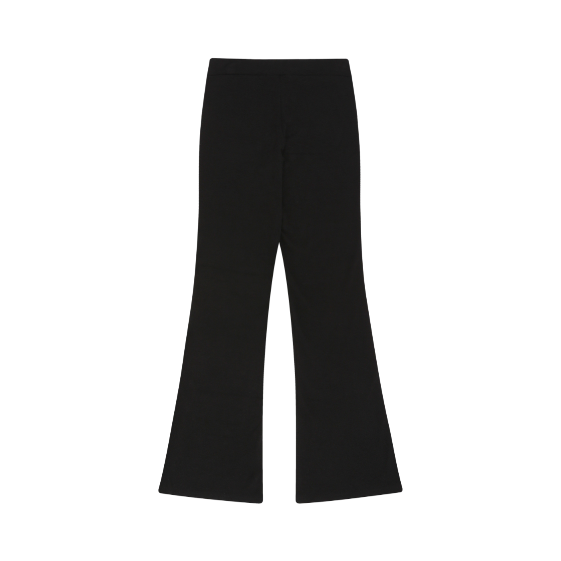 26FWB33-BK-F LAZYZ Cozy Rib Bootcut Pants Black