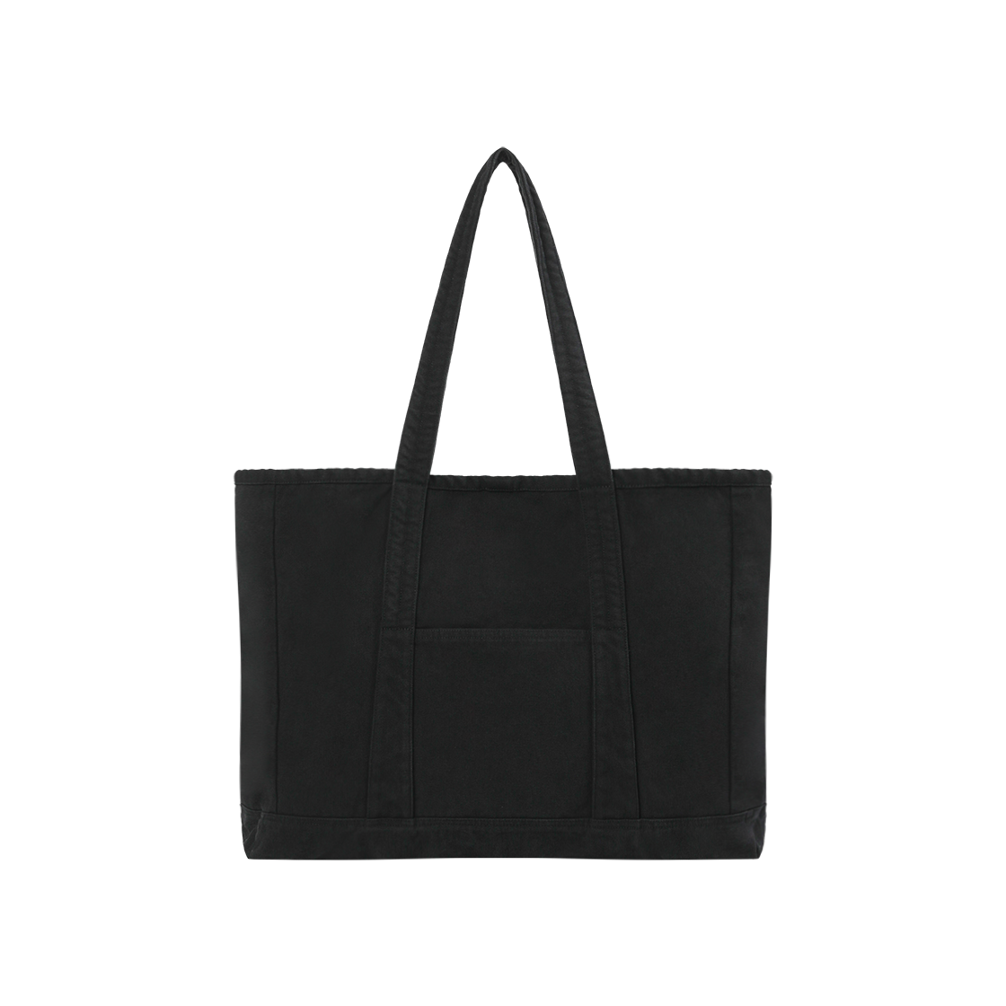 HM6LBG0061B0 Polyteru Human Index Dyed Shopper Bag Black